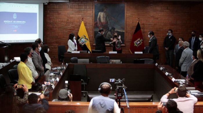 Este 29 de julio del 2021 hablamos sobre la posesión de la nueva vicealcaldesa, Brith Vaca, y las nuevas mayorías en el Concejo Metropolitano de Quito. Foto: Galo Paguay / EL COMERCIO