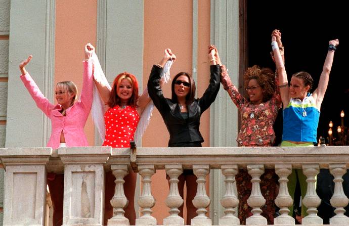 Hace 25 años estralló la bomba Wannabe, icónico debut de las Spice Girls. Foto: EFE