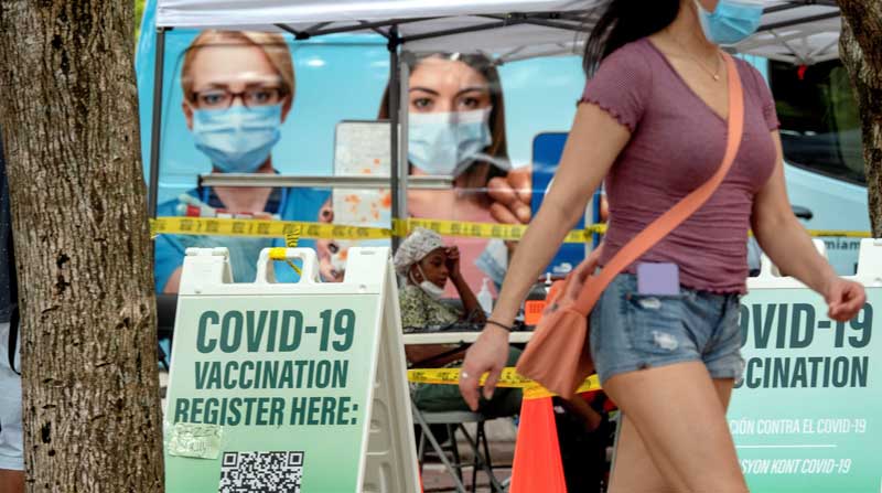 Florida se ha convertido en el nuevo epicentro de la pandemia de coronavirus en EE. UU. Foto: EFE
