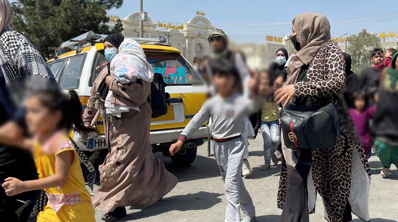 Los talibanes tomaron el domingo 15 de agosto el control de Kabul después de que sus combatientes entraran en la capital sin encontrar resistencia. Foto: REUTERS