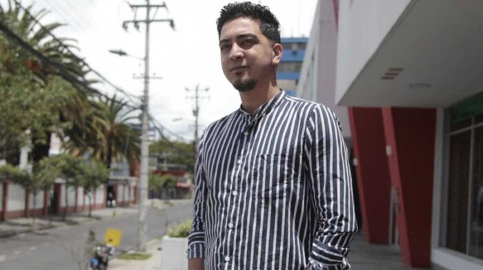 Hasibullah Habib, de 27 años, es de Kabul y reside en Quito desde el año 2015. Foto: Galo Paguay / EL COMERCIO