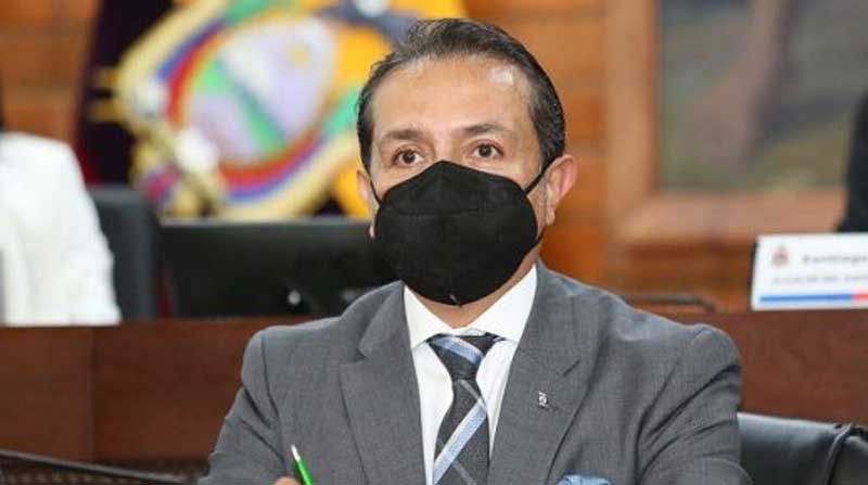 Pablo Santillán fue designado secretario del Concejo Metropolitano de Quito mientras Santiago Guarderas ejerció el cargo de alcalde. Foto: Municipio de Quito