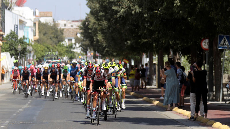 La etapa 14 de la Vuelta a España se realizó el 28 de agosto del 2021. Foto: EFE