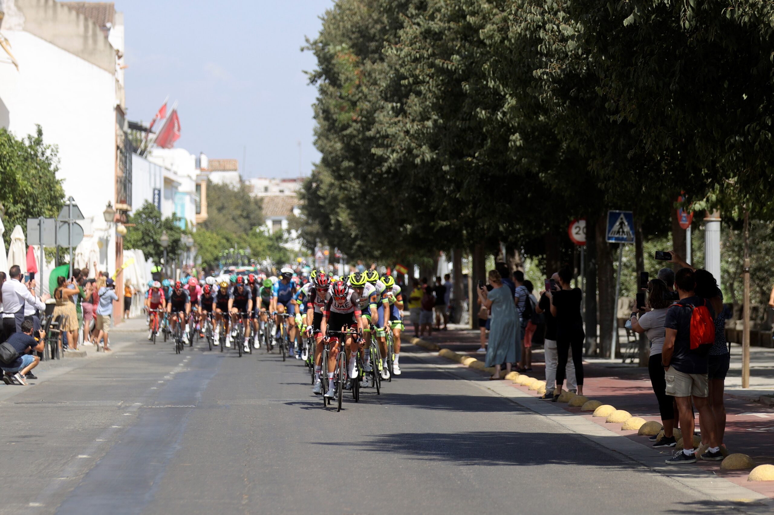 Foto referencial de La Vuelta 2021. Foto: EFE