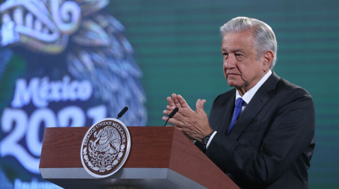 Andrés López confirmó que México será sede de las negociaciones entre la oposición y el Gobierno de Venezuela. Foto: EFE