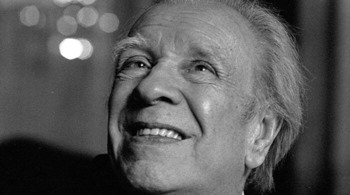 El escritor argentino Jorge Luis Borges en Roma, en 1981. Foto: Archivo