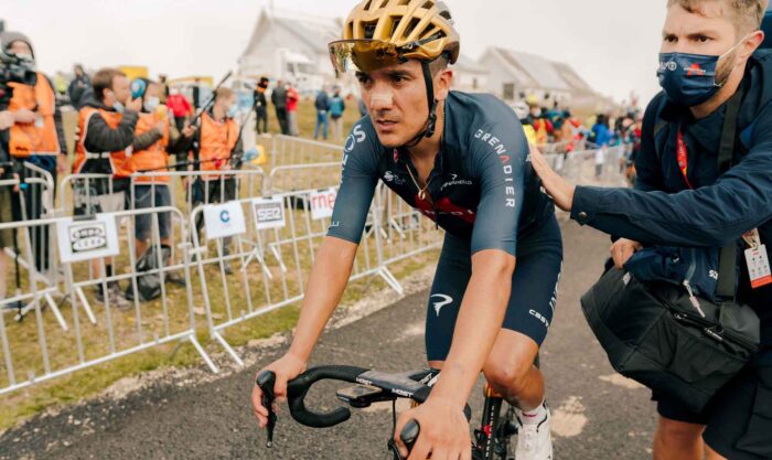 Richard Carapaz correrá por Ineos en la Vuelta a España 2022. Foto: Ineos