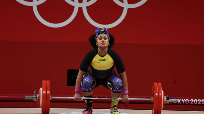Neisi Dajomes es la primera deportista mujer en ganar una medalla de oro en los Juegos Olímpicos. Foto: COE