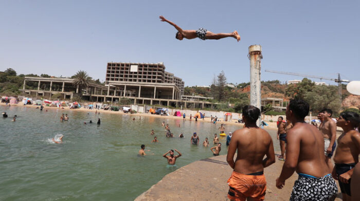 El calor en Túnez ha sido la más alta registrada en el continente africano. Foto: EFE