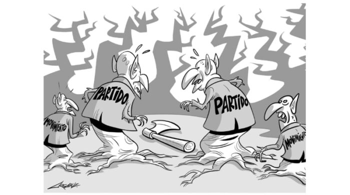 Echaron raíces, caricatura de Arcabuz de este 6 de agosto del 2021.