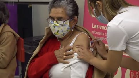 Chile ha desplegado una de las campañas de inmunización más exitosas del mundo. Foto: Captura