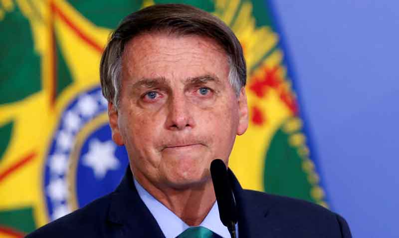 Bolsonaro ha arremetido durante semanas contra las urnas electrónicas que se usan en Brasil. Foto: archivo / Reuters