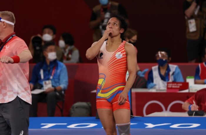 Luisa Valverde se impuso en su primera pelea en Tokio 2020. Foto: COE