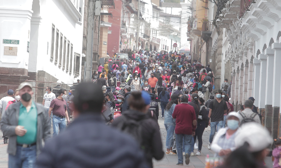 Pichincha acumula la mayor cantidad de contagios con 181 530 casos (57 más que el registro del sábado). Foto: Diego Pallero / EL COMERCIO