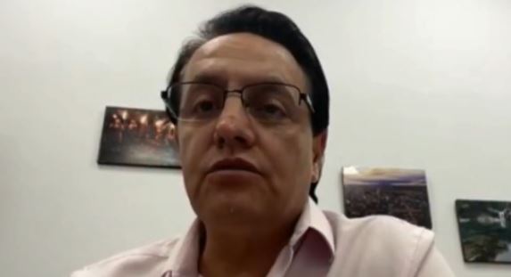 Entrevista Fernando Villavicencio. Foto: captura de pantalla