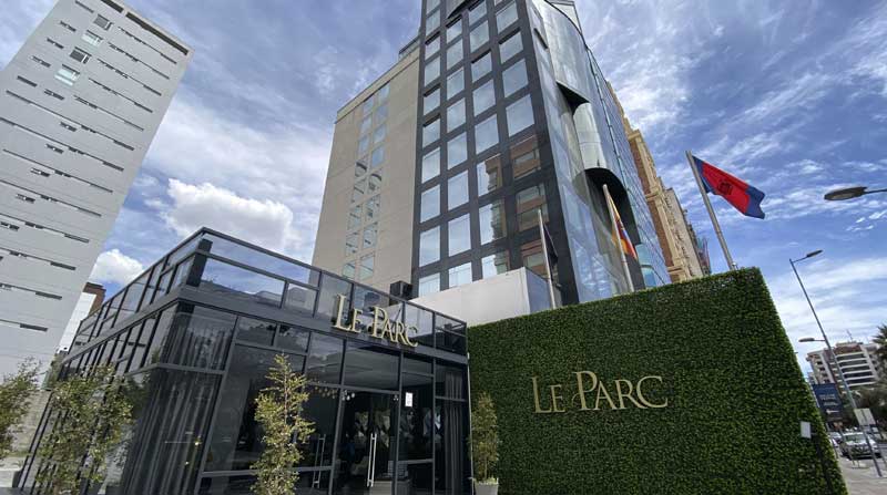 El Hotel Le Parc firmó en junio del 2020 un contrato de inversión para ampliación. Foto: Archivo