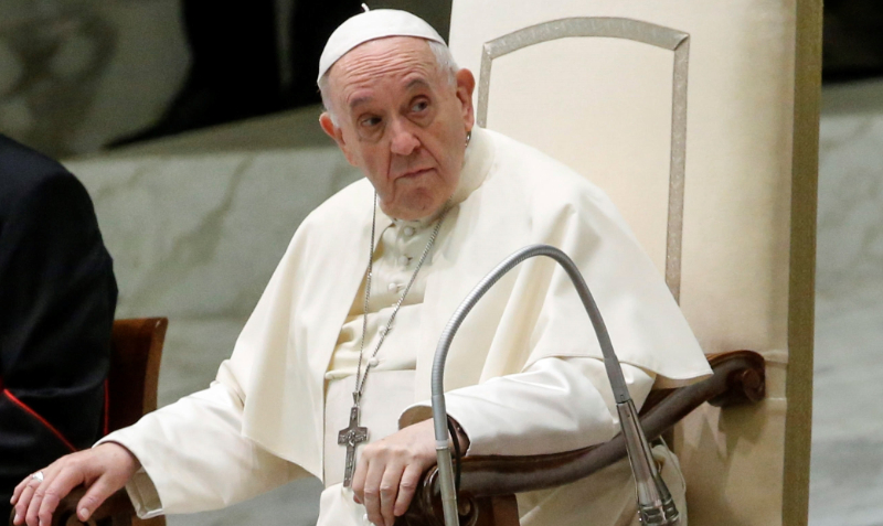 El Papa Francisco en una audiencia general semanal, en la Ciudad del Vaticano, el 1 de septiembre de 2021. Foto: EFE