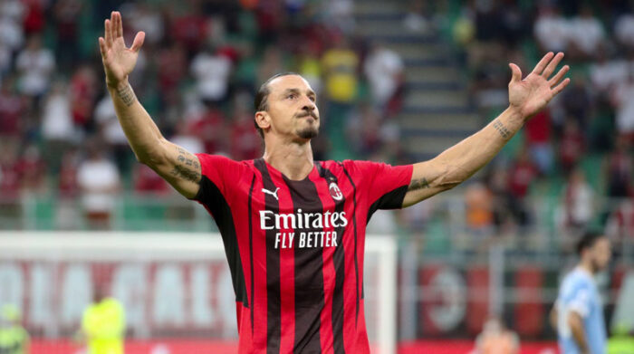 El jugador del AC Milan Zlatan Ibrahimovic. Foto: EFE