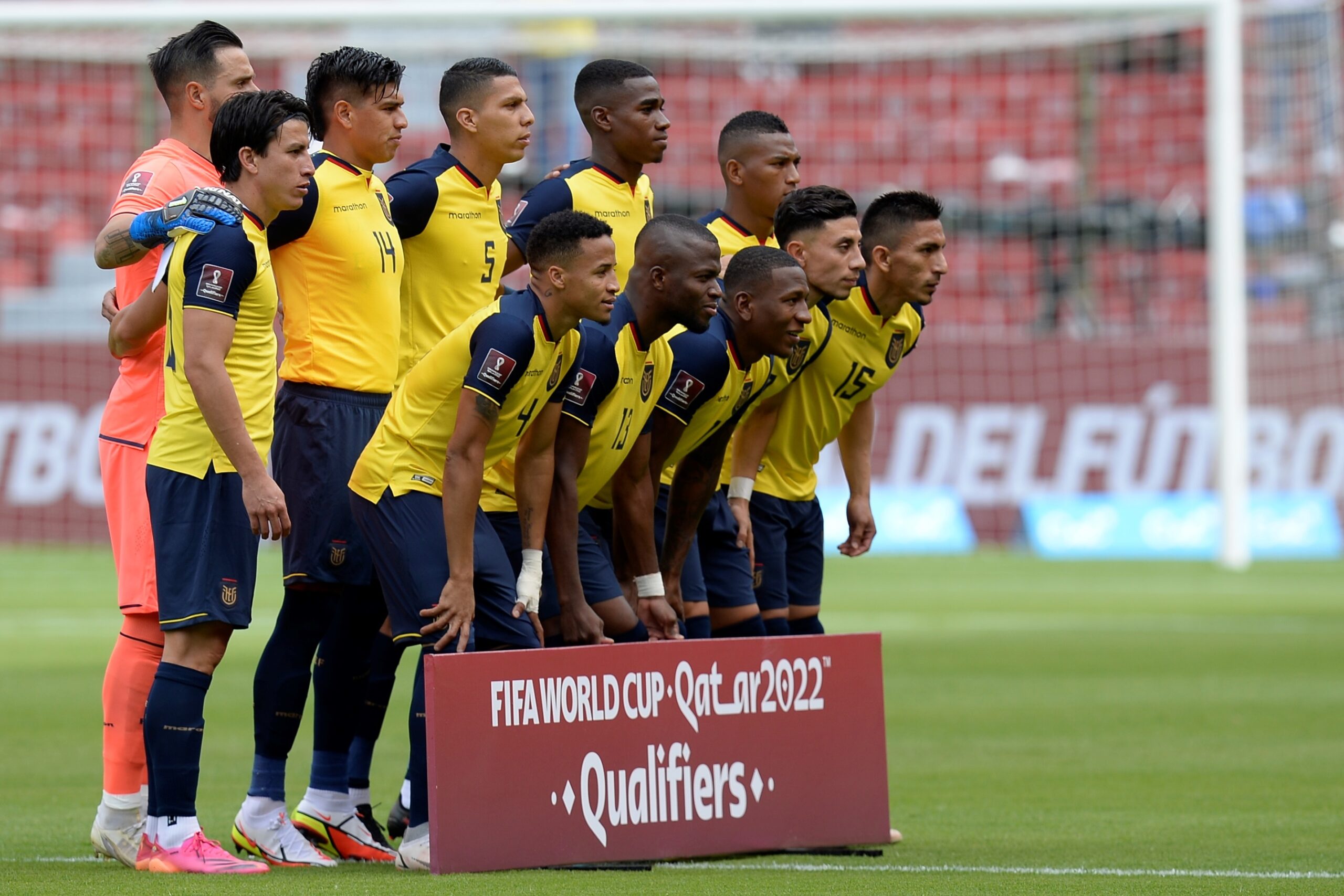 La selección ecuatoriana de fútbol en las eliminatorias al Mundial Catar 2022. Foto: EFE