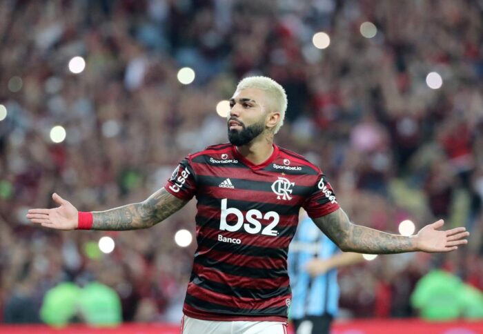 Gabriel Barbosa es el jugador mejor cotizado en Flamengo, es el goleador del club. Foto: Internet