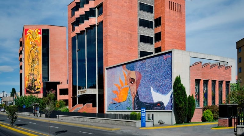 La Universidad Andina Simón Bolivar también señala que el Estado ecuatoriano le adeuda las aportaciones que fueron suspendidas por veinticuatro meses, en el 2016 y el 2017. Foto: Sitio Web Universidad Andina