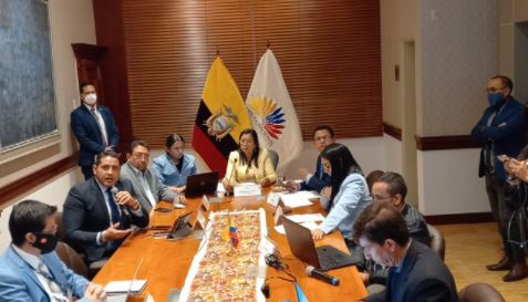 Con 5 votos a favor el CAL no calificó el proyecto de Ley Creando Oportunidades. Foto: Twitter @AsambleaEcuador