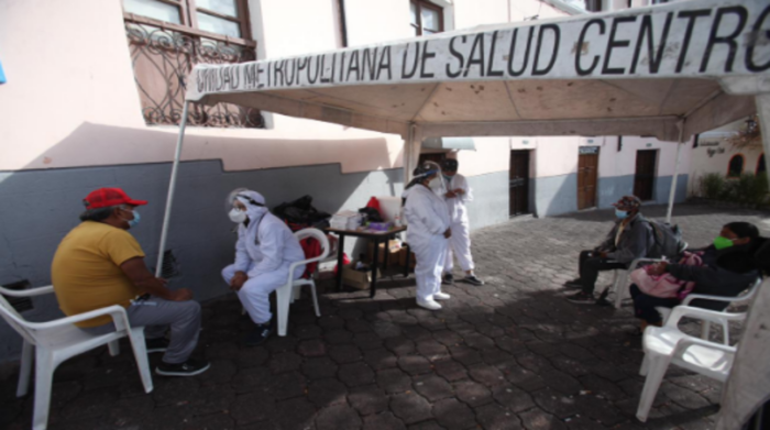 Las nuevas unidades habilitadas para la vacunación contra el covid-19 están ubicadas en el Centro Histórico de Quito. Foto: EL COMERCIO