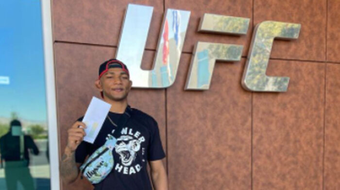 El ecuatoriano Michael Morales firmó contrato para pelear en la UFC. Foto: Instagram michaellmma