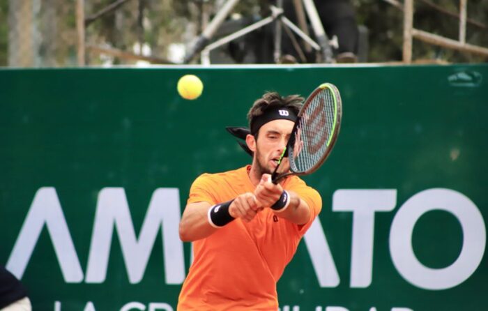 Thiago Tirante, finalista del Challenger de Ambato. Foto: Cortesía KC Tenis