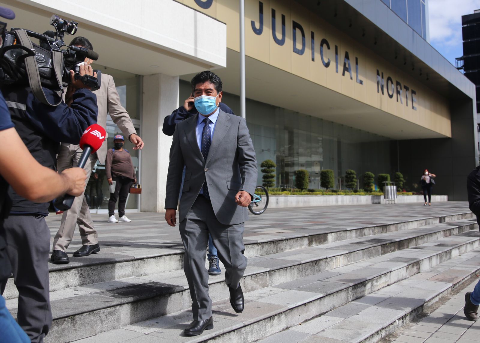 El exalcalde de Quito Jorge Yunda está procesado por presunto peculado. Foto: Vicente Costales/ EL COMERCIO
