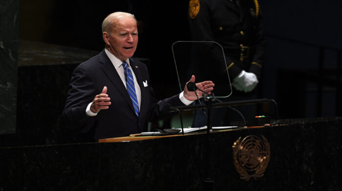 El presidente estadounidense habló sobre la situación entre palestinos e israelíes. Foto: EFE