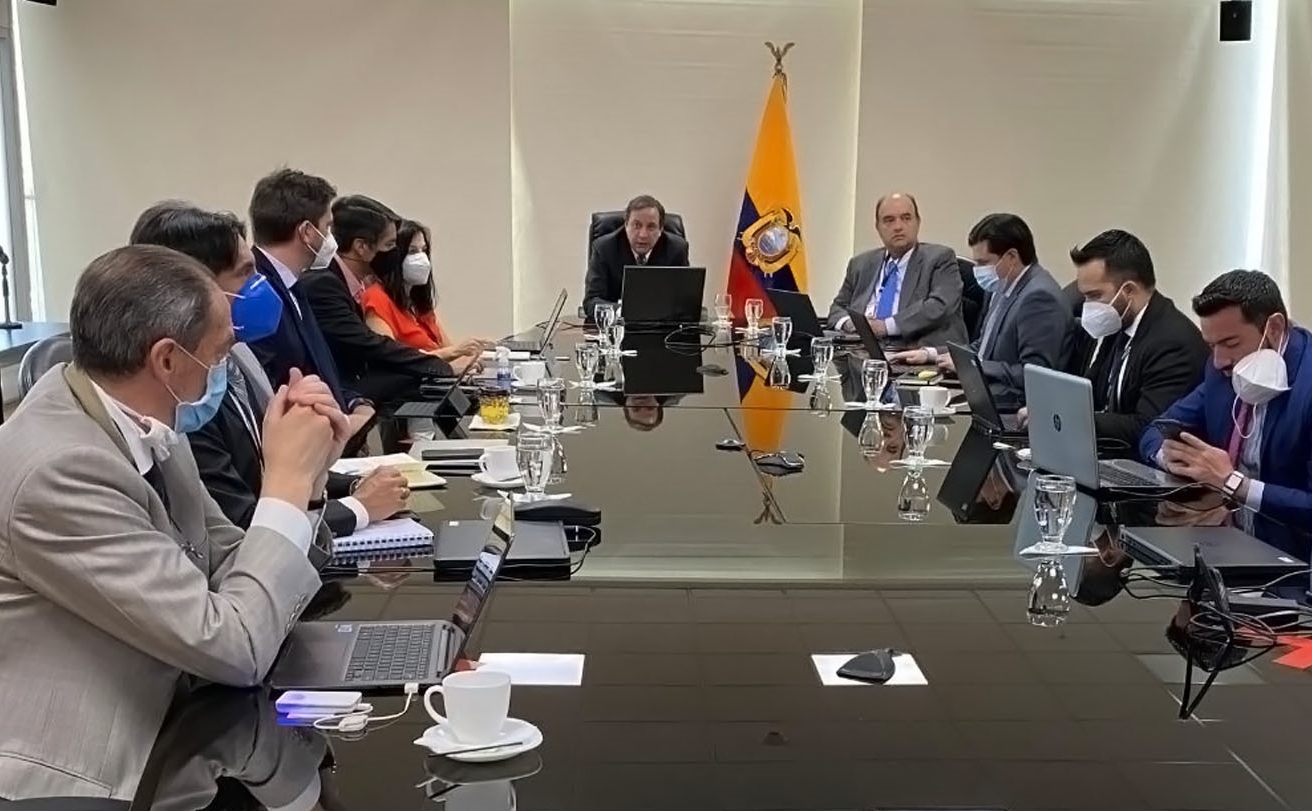 Una misión del FMI llegó a inicios de agosto a Quito, para revisar las cifras económicas y renegociar el acuerdo. Foto: Cortesía Finanzas