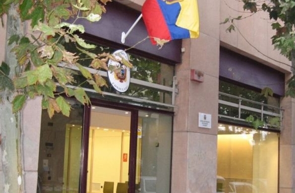 La Embajada de Ecuador en España está ubicada en el exclusivo sector de Salamanca, en el centro de Madrid. Foto: Cortesía