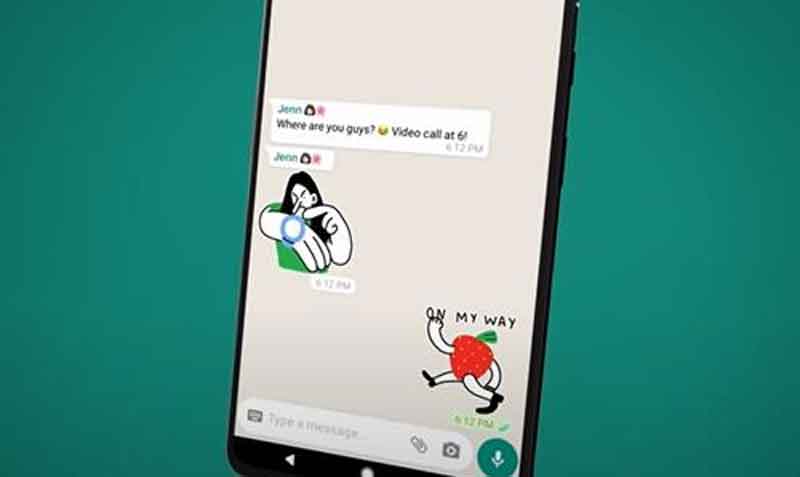 Los usuarios pueden expresar una reacción con el emoji que quieran. Foto: Europa Press / Whatsapp