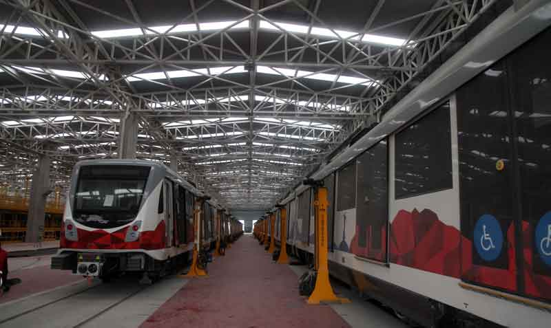 La infraestructura del Metro de Quito está en el 99%. Foto: archivo / EL COMERCIO