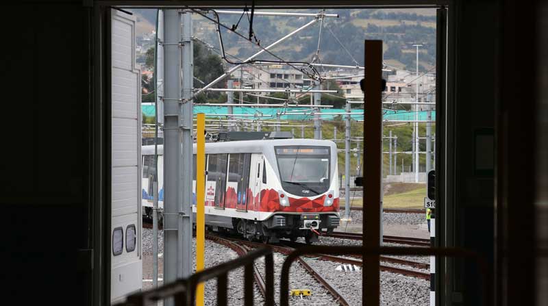 El contrato para la entrega-recepción de los trenes del Metro de Quito vence el próximo 22 de octubre. Foto: Vicente Costales / EL COMERCIO