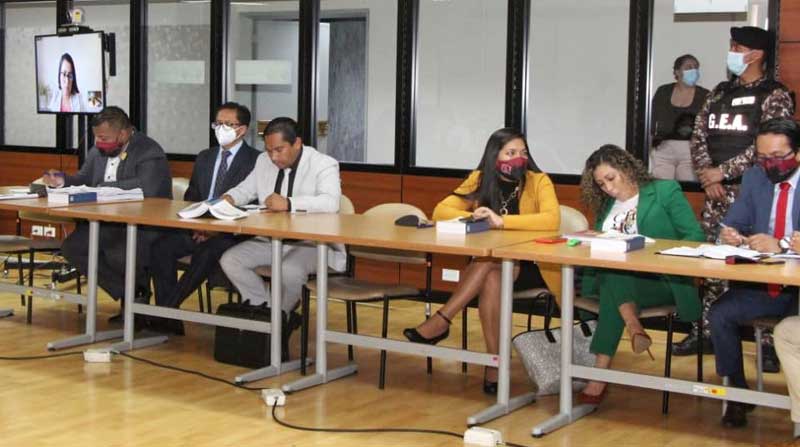 La Asamblea Nacional resolverá el desenlace del juicio político contra Freddy Carrión este 14 de septiembre de 2021. Foto: Tomada de la cuenta Twitter Fiscalía Ecuador