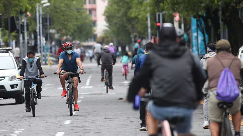 La actividad dirigida a ciclistas se desarrollará desde las 08:00 hasta las 16:00. Foto: Archivo / EL COMERCIO