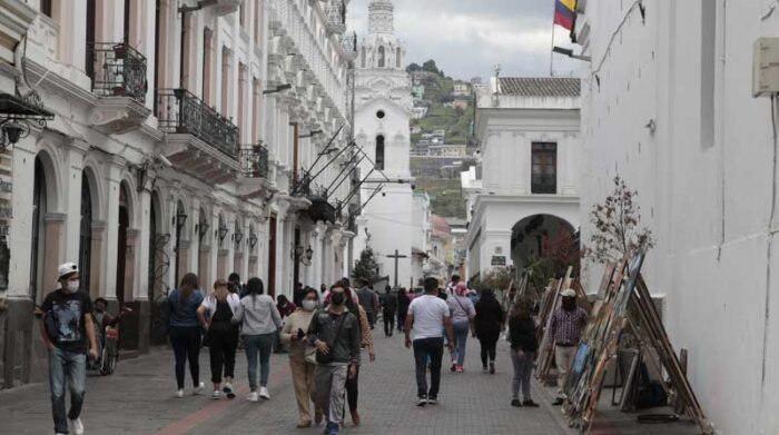 Alcalde anunció la intervención del Centro Histórico de Quito. Foto: Patricio Terán / EL COMERCIO