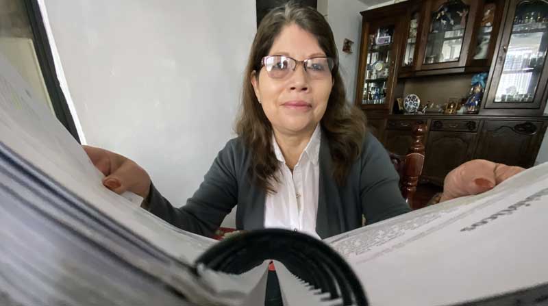 María Riofrío quisiera tener su propio emprendimiento. Foto: Patricio Terán / EL COMERCIO