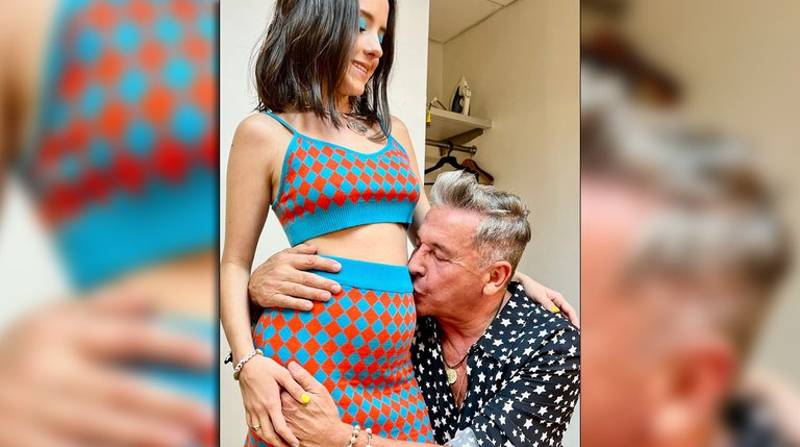 Ricardo Montaner besó la panza embarazada de su hija Evaluna - El Comercio