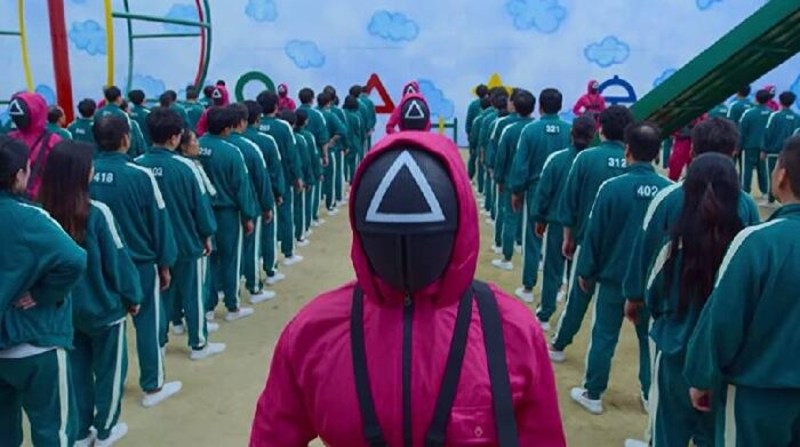 Imagen referencial. La serie surcoreana 'El Juego del Calamar' se volvió popular incluso entre los niños, aunque no es para menores de 16 años. Foto: Netflix