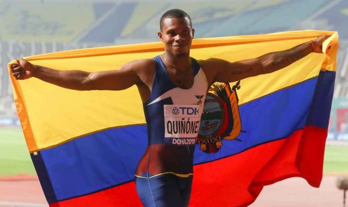 Alex Quiñónez, atleta olímpico, fue asesinado 22 de octubre. Foto: archivo / EFE