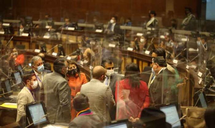 Al hemiciclo de la Asamblea acudieron 128 de los 137 legisladores. Foto: Julio Estrella / EL COMERCIO