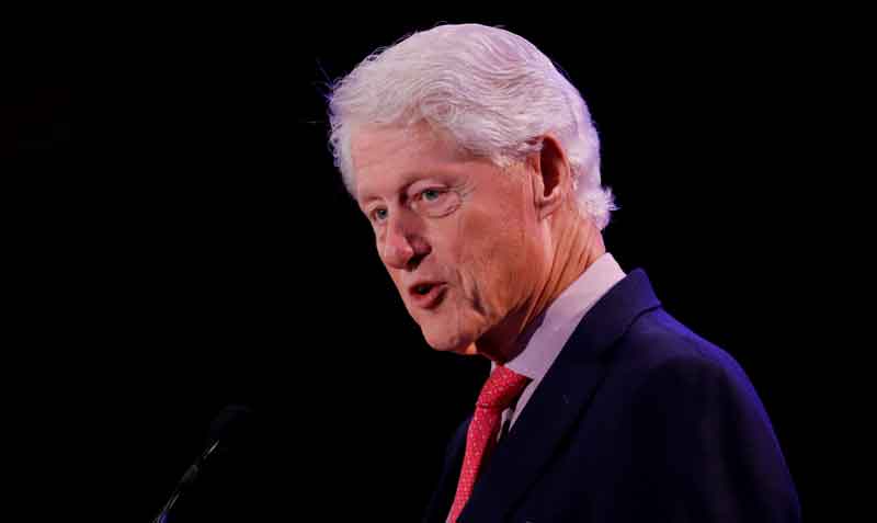 Bill Clinton fue está ingresado al hospital el 12 de octubre del 2021. Foto: archivo / EFE