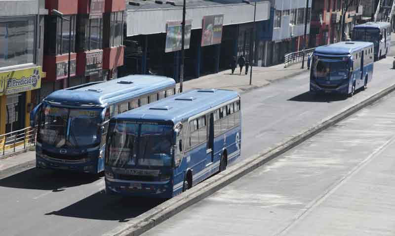 Los buses laborarán desde las 09:00 del martes 26 de octubre del 2021. Foto: archivo / EL COMERCIO