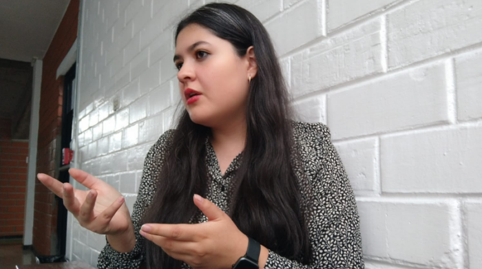 Daniela Oña, abogada en derechos humanos, dice que 'el Estado es el responsable de garantizar la vida e integridad de los privados de libertad' en Ecuador. Foto: Galo Paguay / EL COMERCIO