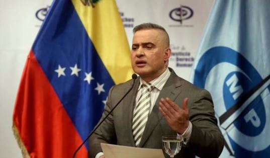 En imagen el fiscal general de Venezuela, Tarek William Saab. Foto: Tomado de Agencia Europa Press