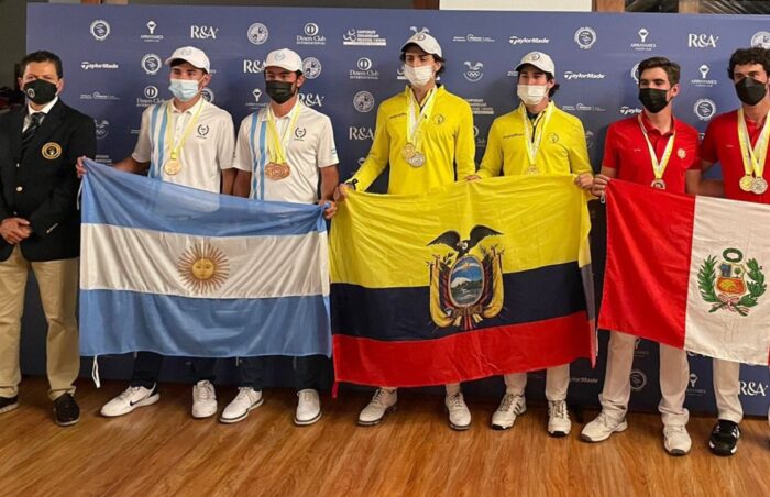 Premiación del Sudamericano Juvenil de Golf. Foto: FEG