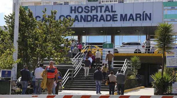 Imagen Referencial. El Carlos Andrade Marín es el segundo hospital del IESS en entrar al plan de externalización de farmacias. Foto: archivo / EL COMERCIO.
